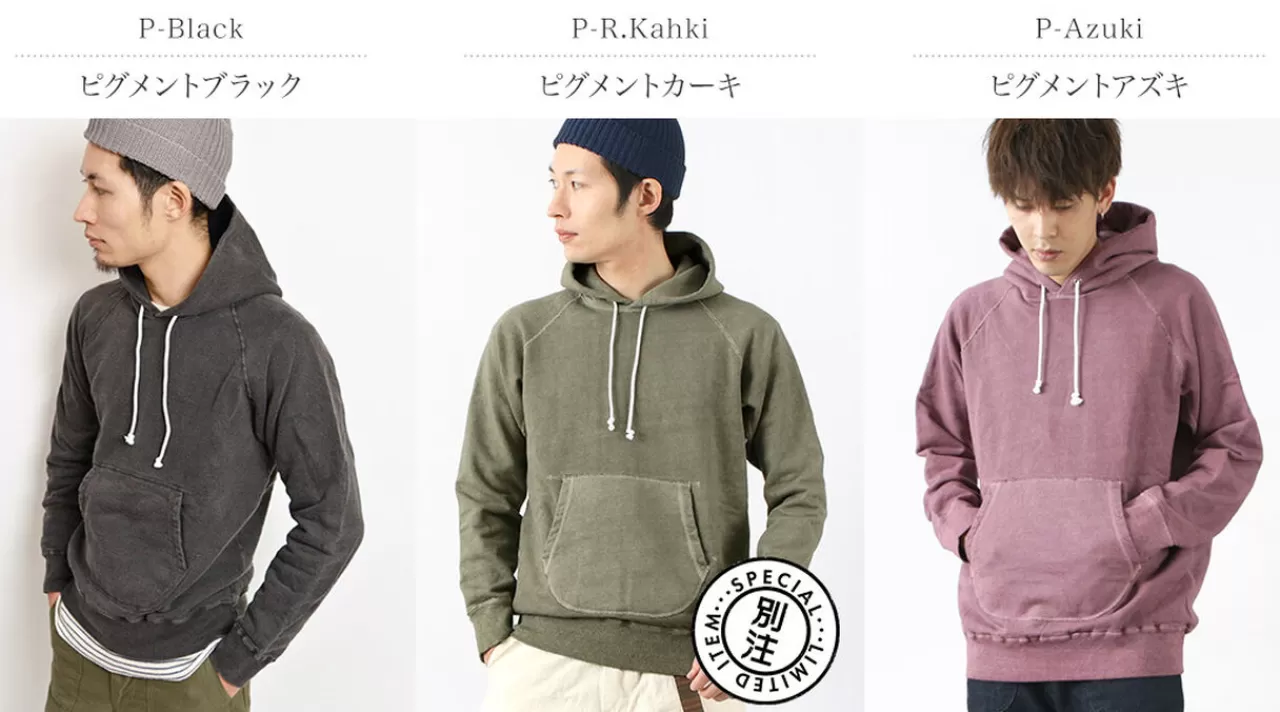 GOOD ON Long Sleeves>Color Special Order Raglan Pullover Hooded Sweatshirt Men'S Hoodie