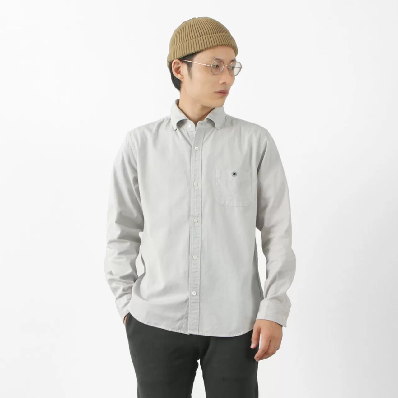 BARNS Long Sleeves>Colour Special Order Ox Long Sleeve Button Down Shirt