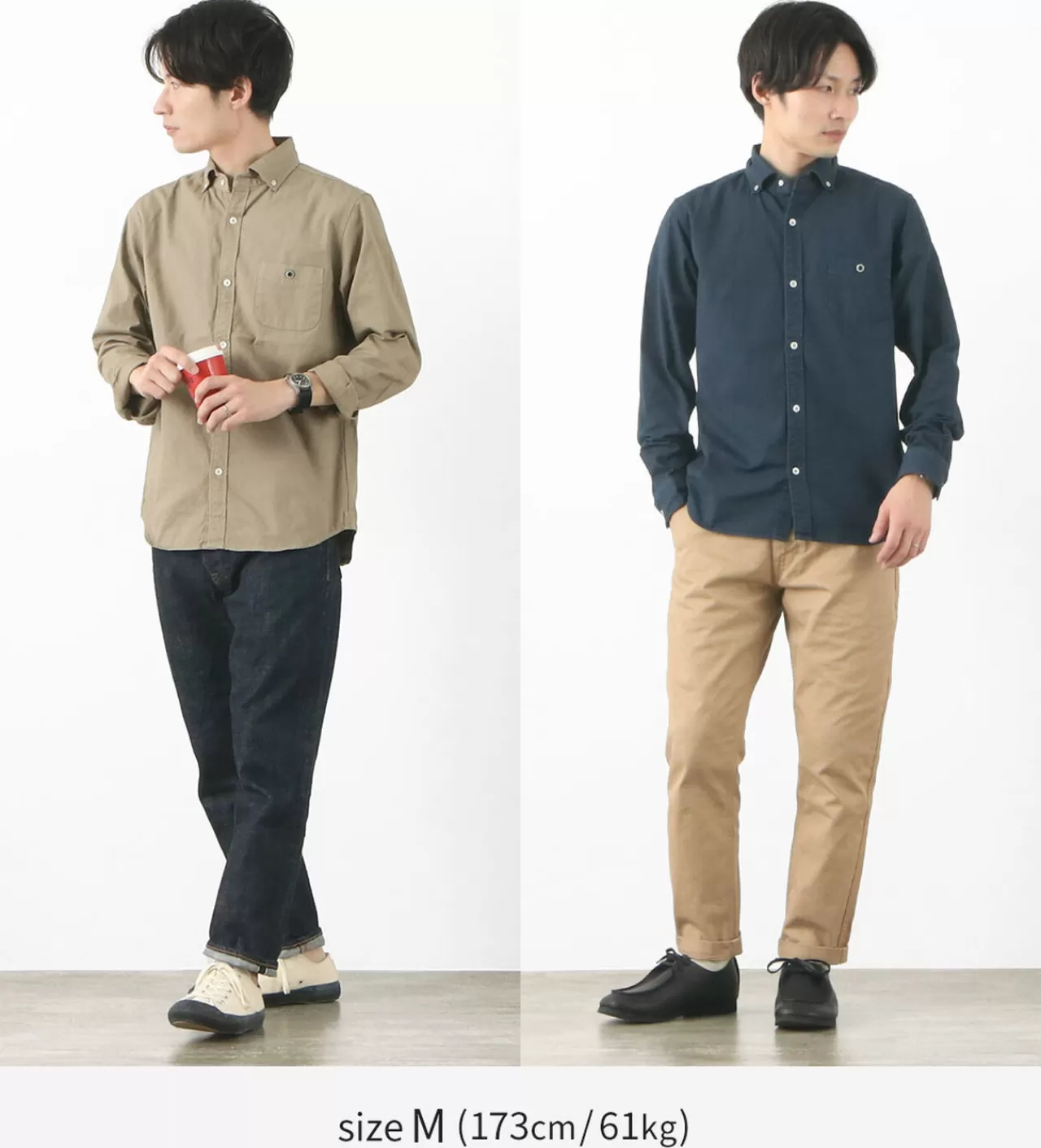 BARNS Long Sleeves>Colour Special Order Ox Long Sleeve Button Down Shirt