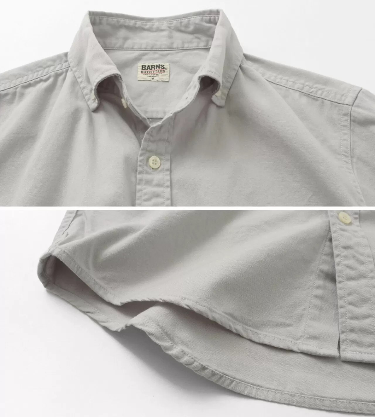 BARNS Long Sleeves>Colour Special Order Ox Long Sleeve Button Down Shirt