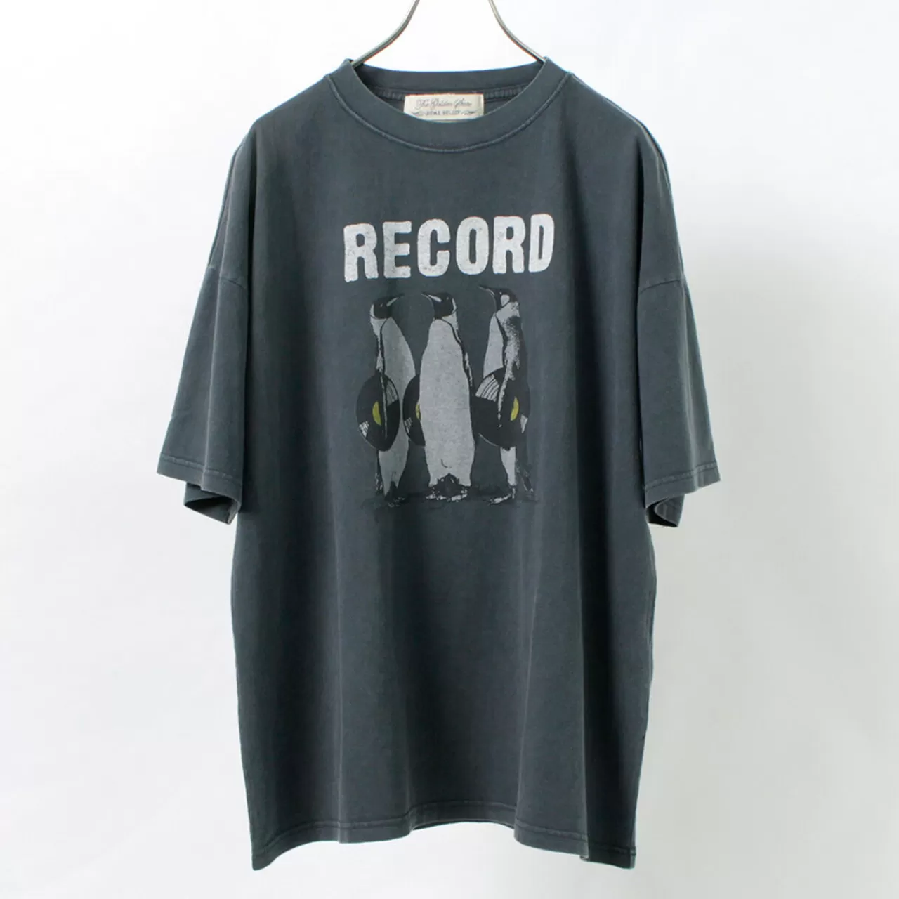 REMI RELIEF Short Sleeves>Hard Special Processing 20/- Jersey Big Size T-Shirt (Record)