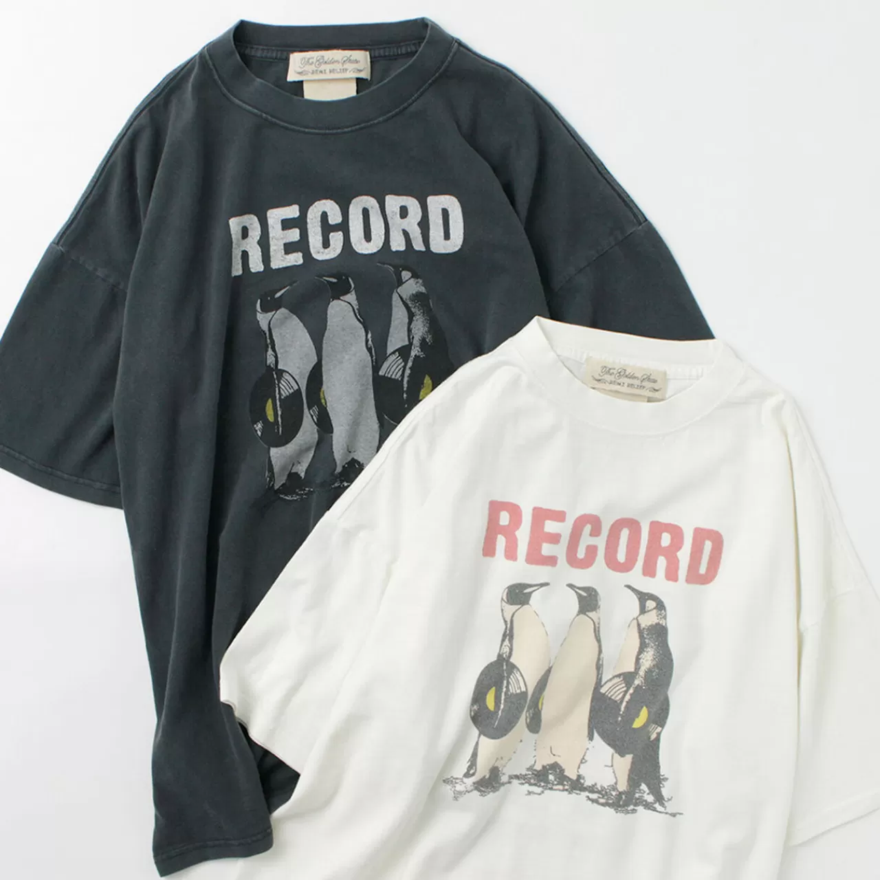 REMI RELIEF Short Sleeves>Hard Special Processing 20/- Jersey Big Size T-Shirt (Record)