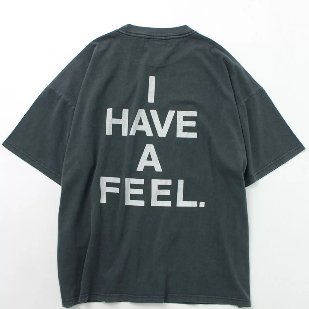 REMI RELIEF Short Sleeves>Hard Special Processing 20/- Jersey Big Size T-Shirt (Record)