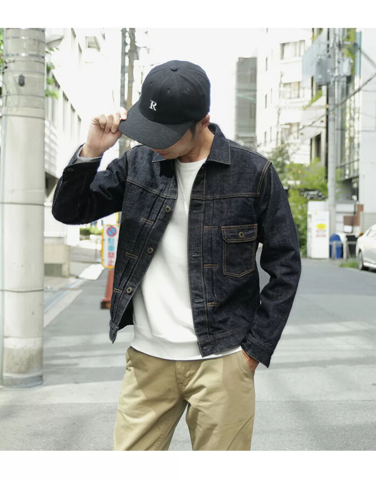 JAPAN BLUE JEANS Jackets>Monster Denim Jacket 16.5Oz Selvig/1St Type Indigo