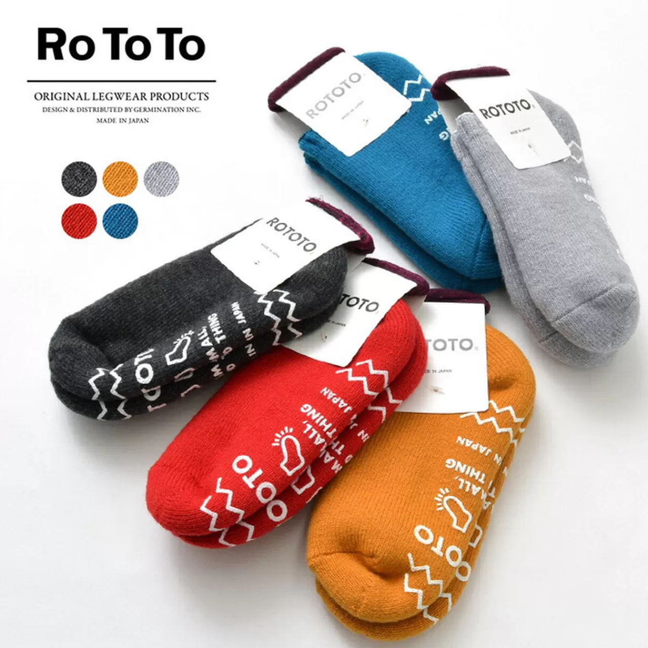 ROTOTO Socks>R1333 Pile Socks Slipper