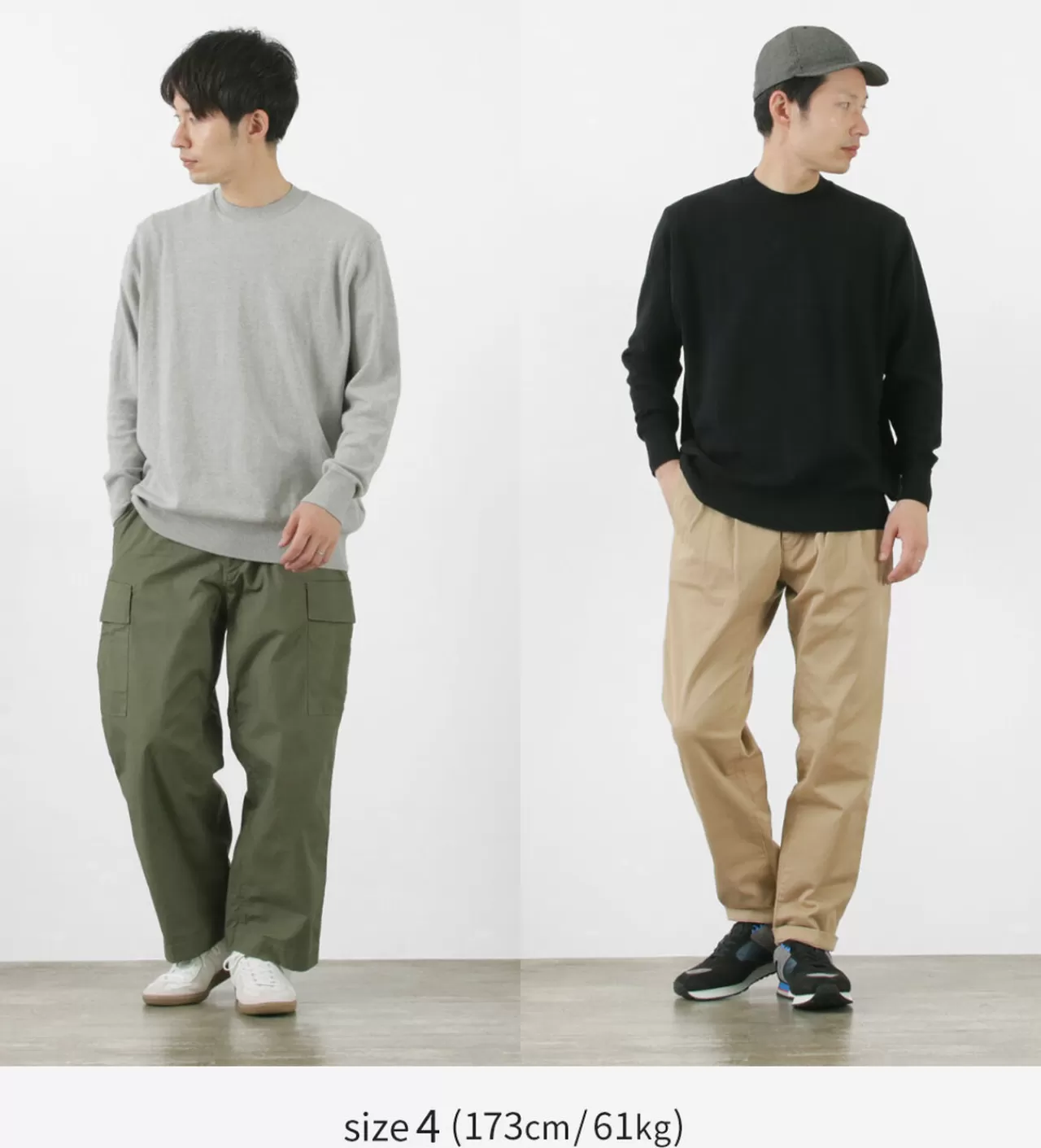 GICIPI Long Sleeves>Riccio Riccio Crew Neck Relaxed Fit Long Sleeve Knit Sewn