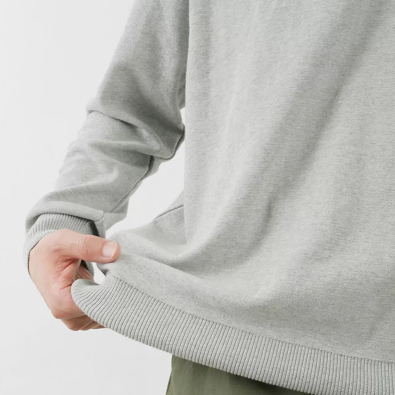 GICIPI Long Sleeves>Riccio Riccio Crew Neck Relaxed Fit Long Sleeve Knit Sewn