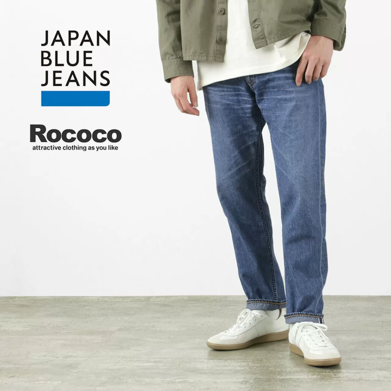 JAPAN BLUE JEANS Trousers>Rjb6111 Special Order Prep 8Oz Melrose Finish Summer Denim Selvic Jeans Usedfinish