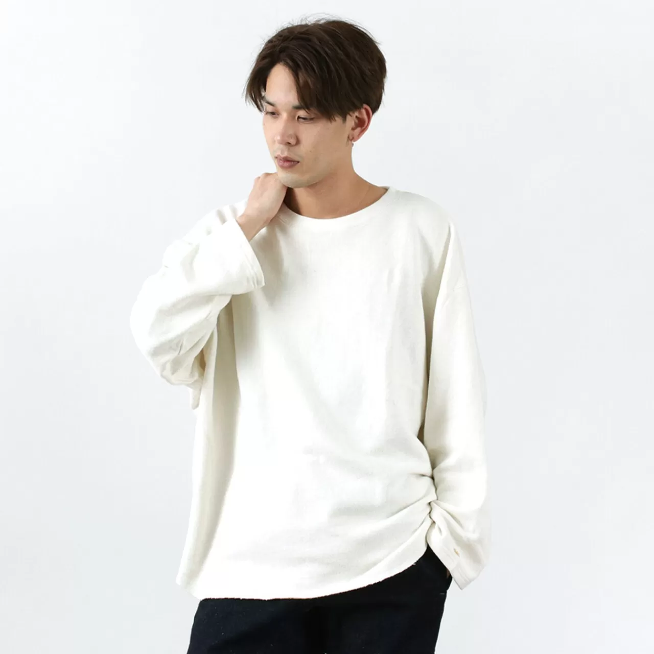GOHEMP 3/4 Sleeves>Special Order Born This Way Loose Round 3/4 Sleeve T-Shirt