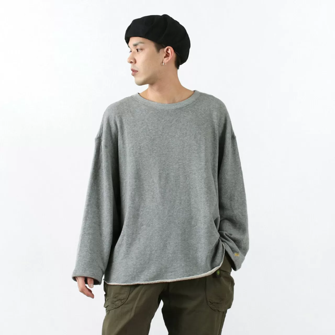 GOHEMP 3/4 Sleeves>Special Order Born This Way Loose Round 3/4 Sleeve T-Shirt