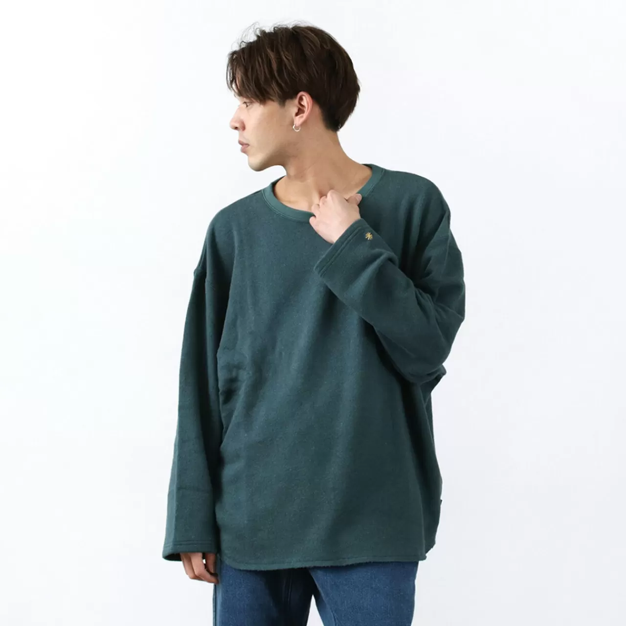 GOHEMP 3/4 Sleeves>Special Order Born This Way Loose Round 3/4 Sleeve T-Shirt