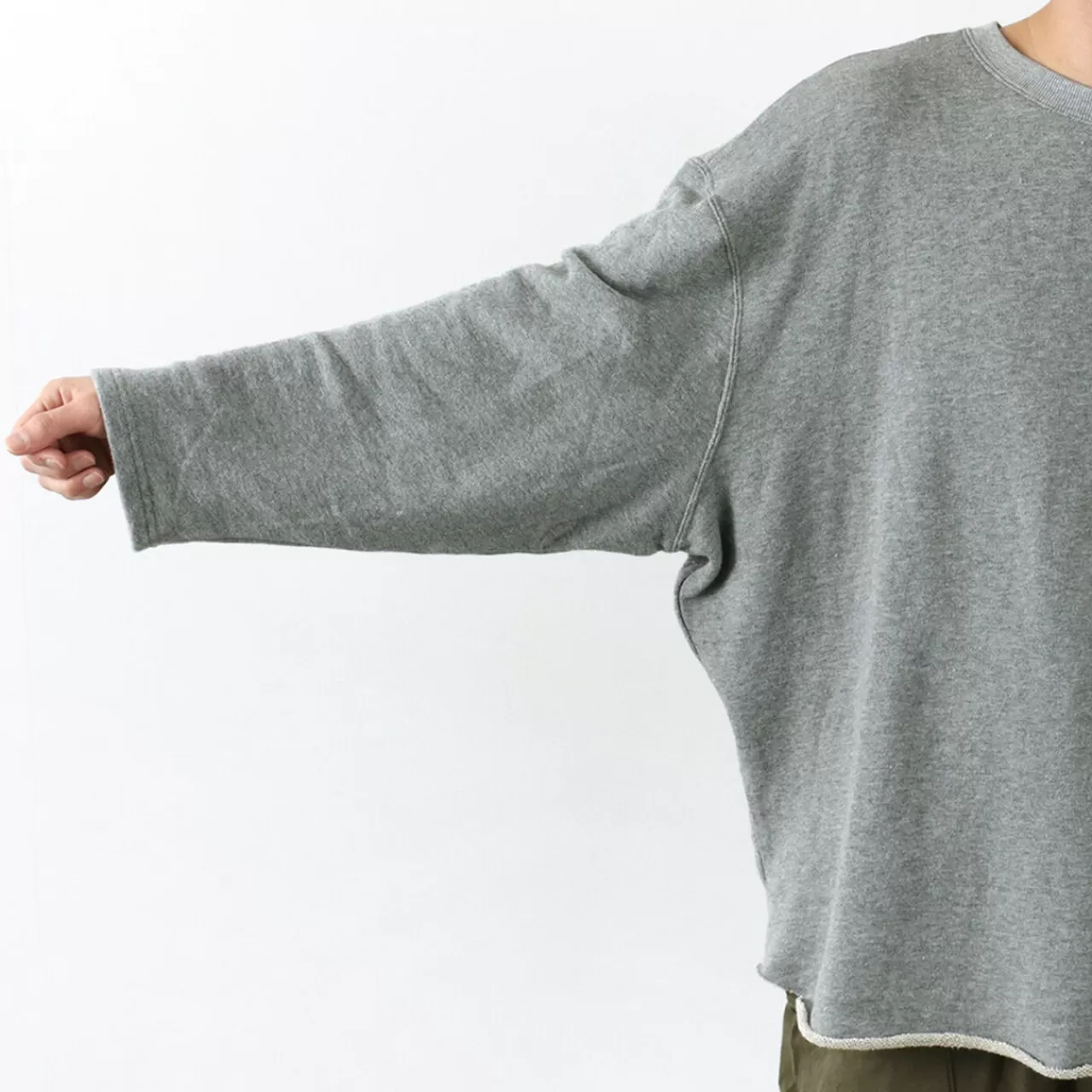 GOHEMP 3/4 Sleeves>Special Order Born This Way Loose Round 3/4 Sleeve T-Shirt