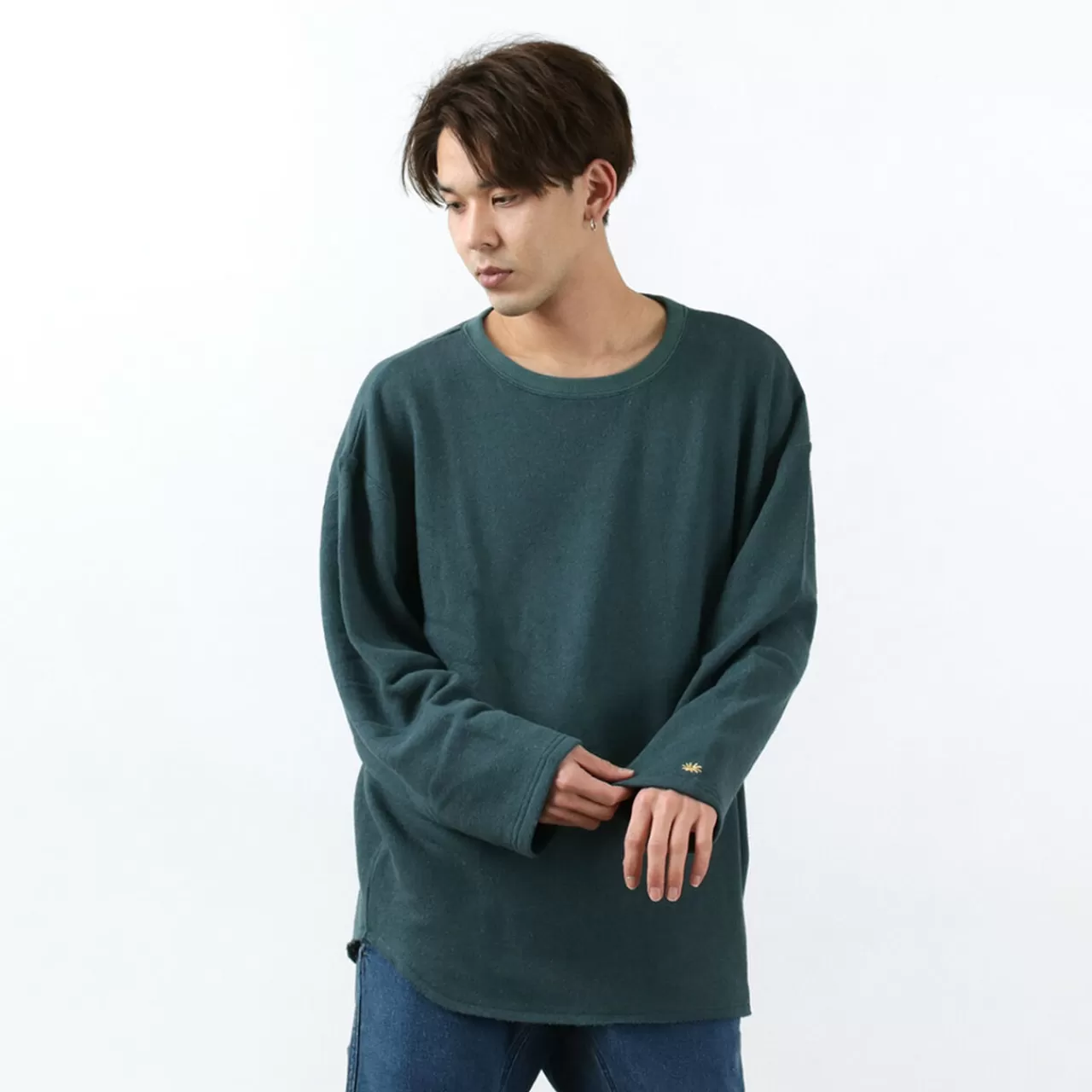 GOHEMP 3/4 Sleeves>Special Order Born This Way Loose Round 3/4 Sleeve T-Shirt