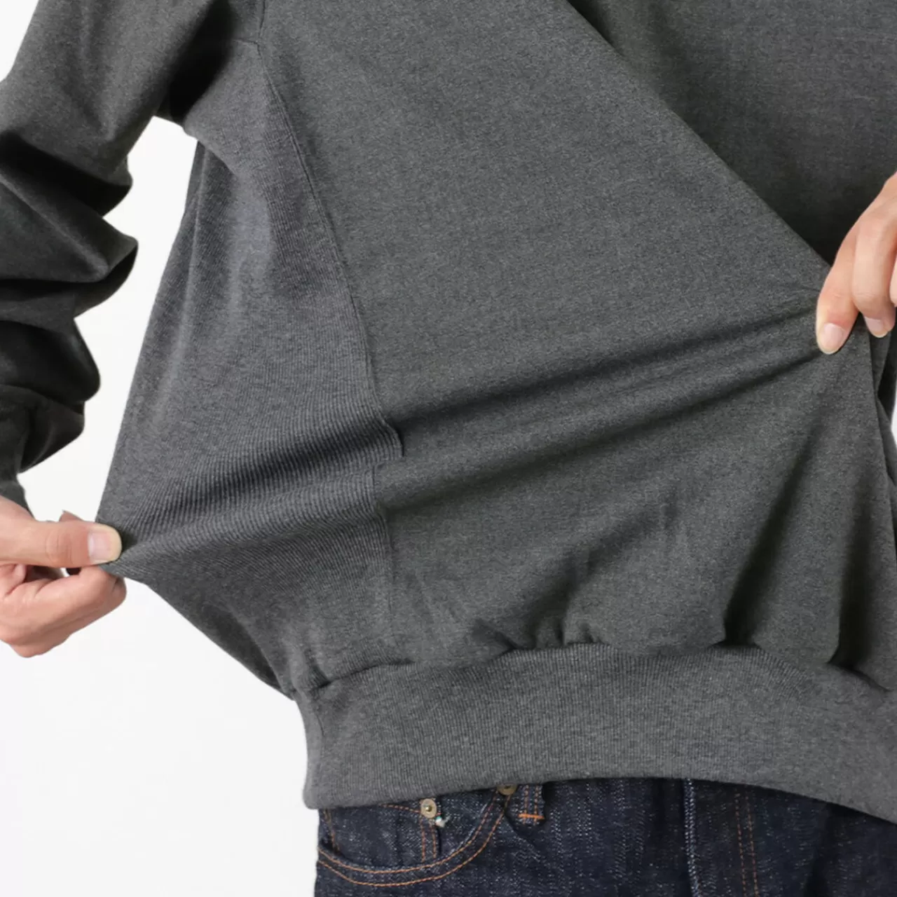 FLISTFIA Long Sleeves>Sporty Pullover Slightly Raised Type