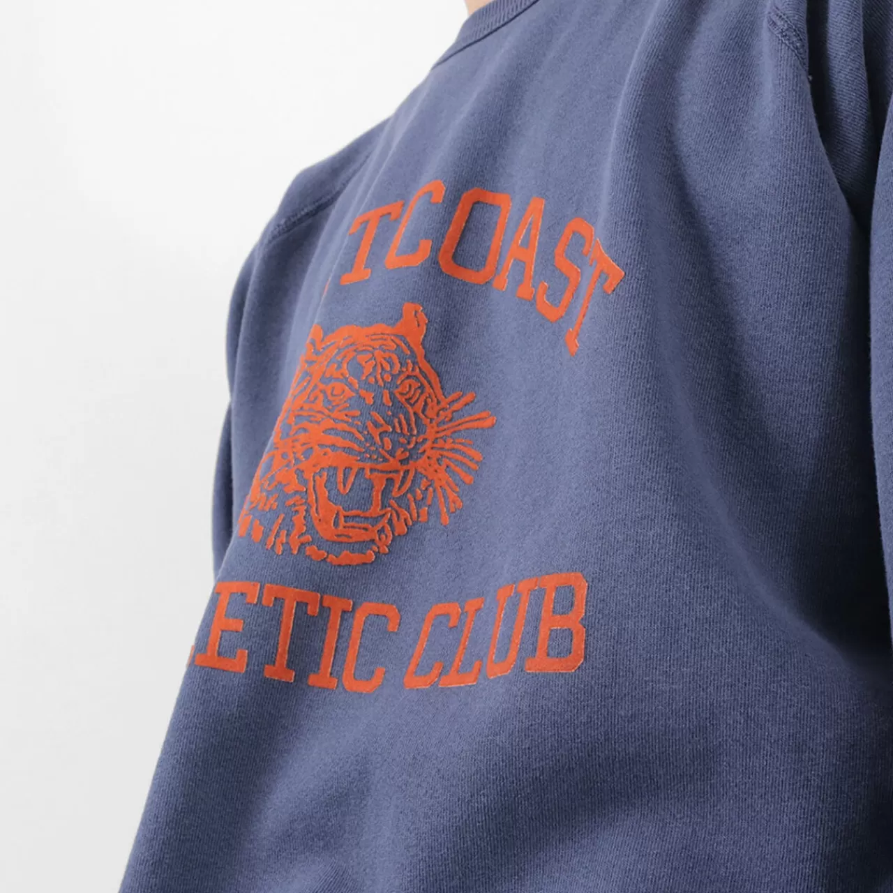 MIXTA Long Sleeves>West Coast Athletic Club Raglan Sleeve Crew Neck Sweat Sweatshirt